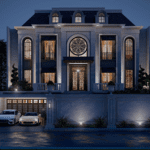 Desain-Rumah-Mewah-Klasik-dengan-Nuansa-Modern